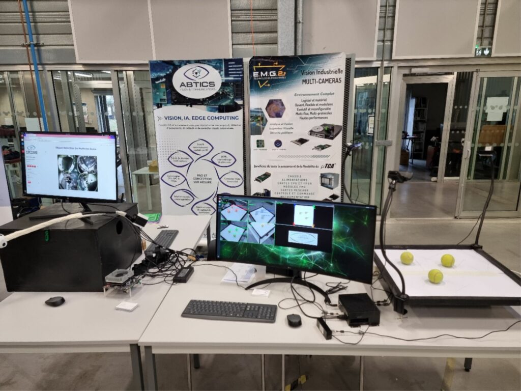 Stand d'ABTICS au salon RDV Tech IA à la Roche-sur-Yon, le 3 avril 2025